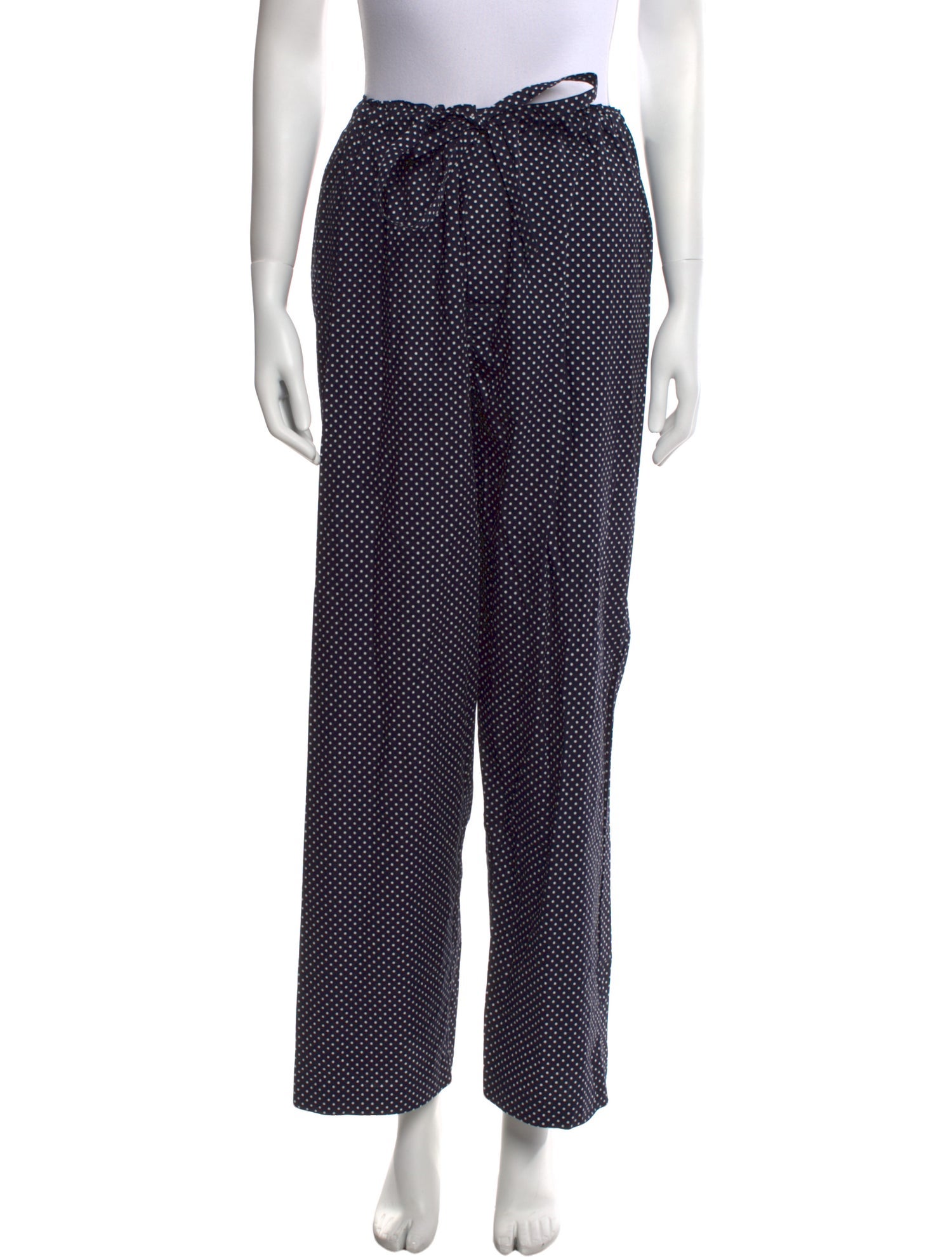 Good Design Shop Comme des Garçons Polka Dot Print Wide Leg Pants